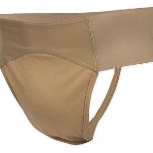 Quilted Cotton Panel Thong capezio