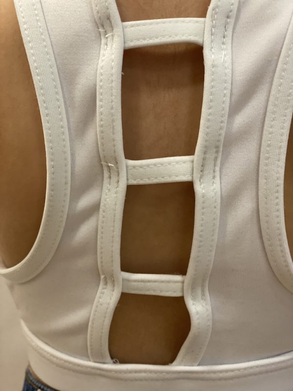 capezio ladder back bra top