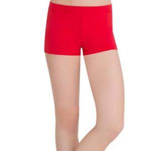 capezio boys cut low rise short girls red tbc f