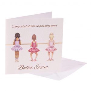 Little Ballerina congratulations card