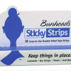 sticky strips bunheads