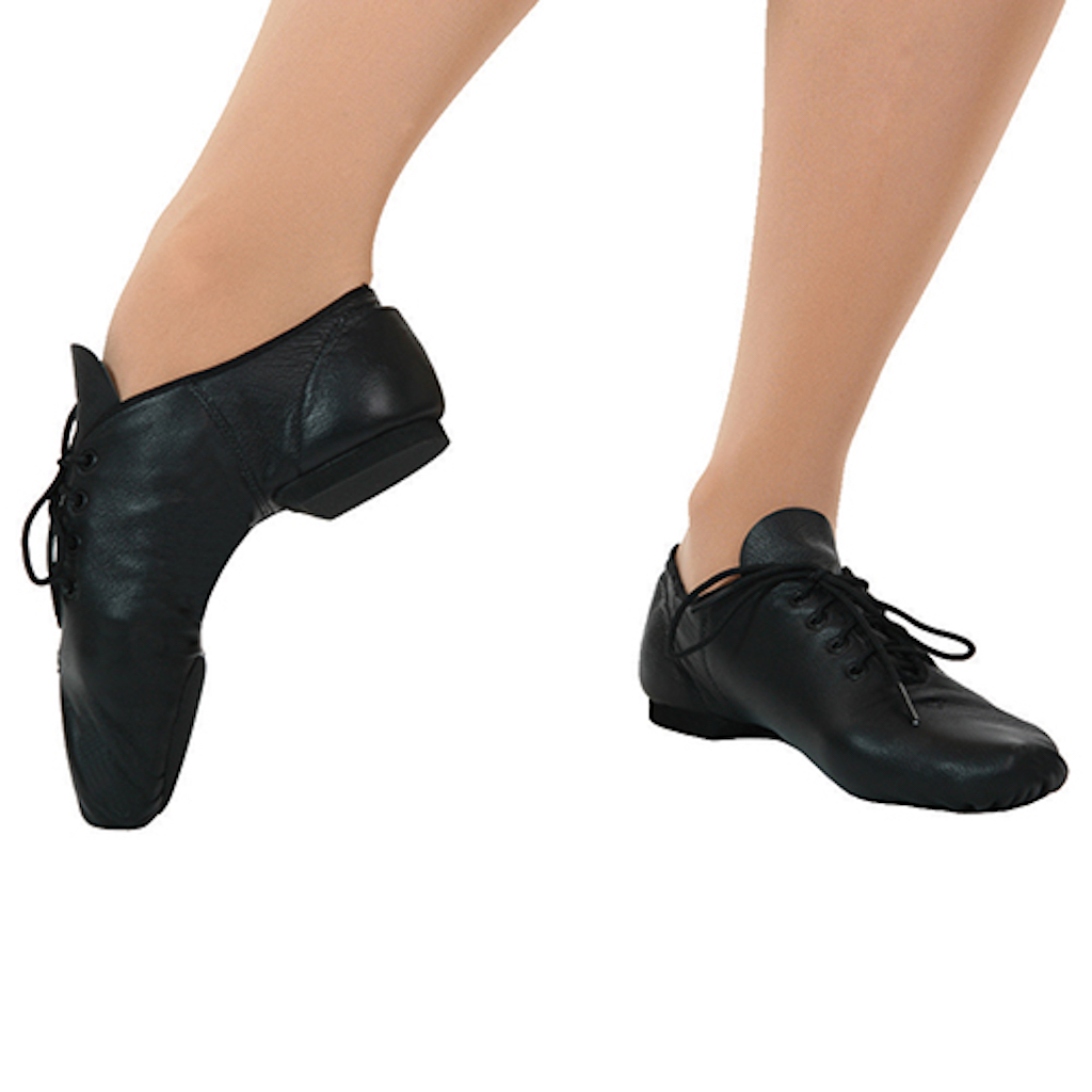 Capezio E Series Jazz Oxford Scarpe Da Ballo Donna | Nero | Taglia 45.5 EU | Suola Divisa E Tacco Antiscivolo
