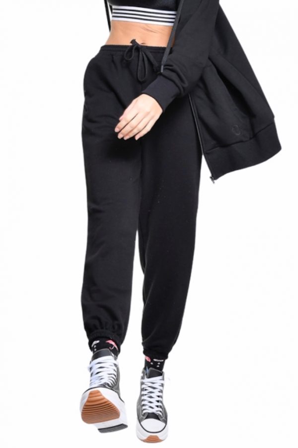 wanderlust classic sweat pants black