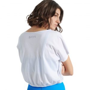 baya top with elastic hem