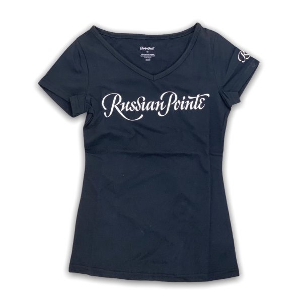 russian pointe logo tshirt
