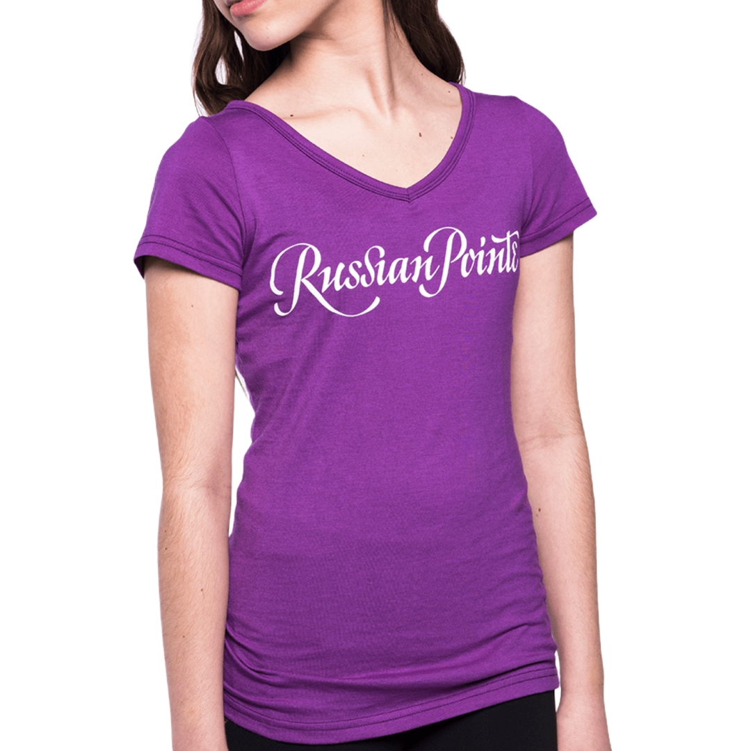 russian pointe logo tshirt
