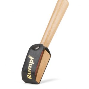 Wire Brush with Leather Cover Rumpf