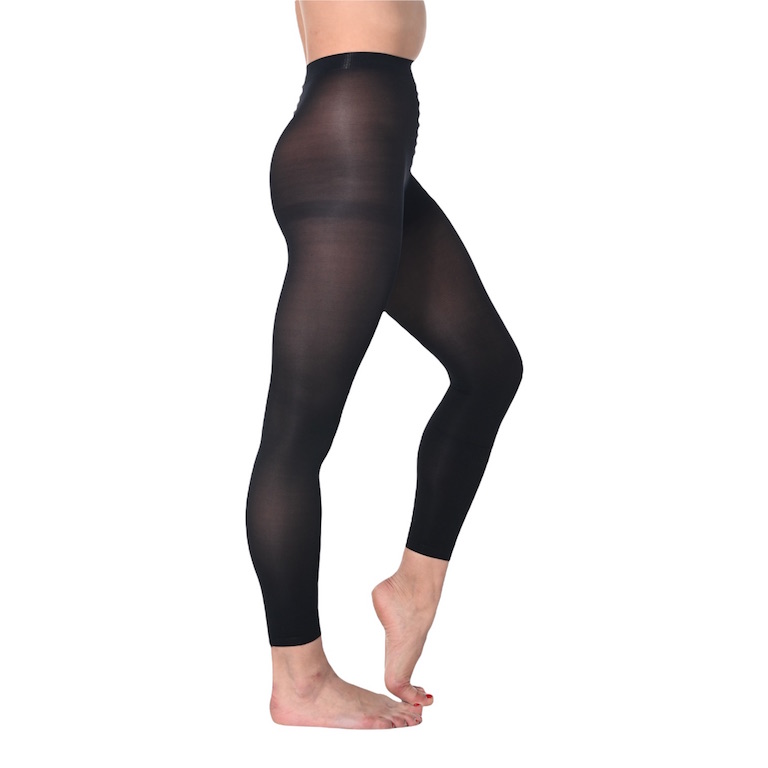 Entry-level Footless Tights Black - Be On Move