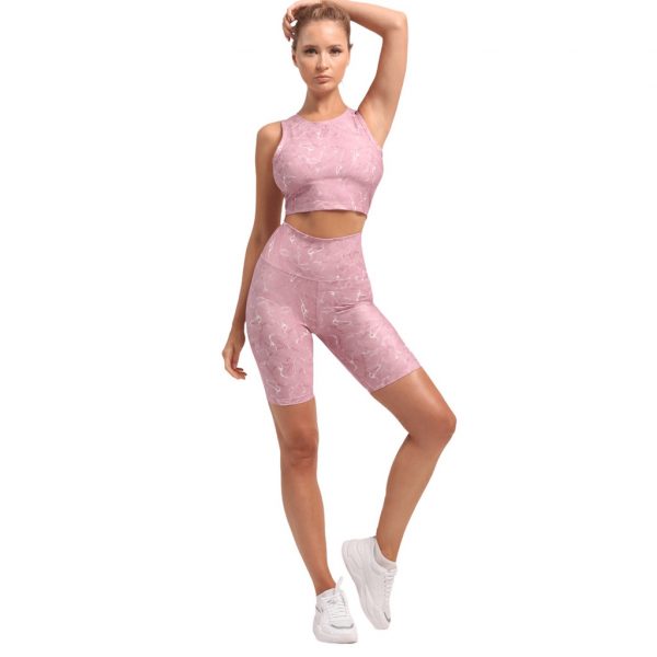 super stacy biker shorts marble