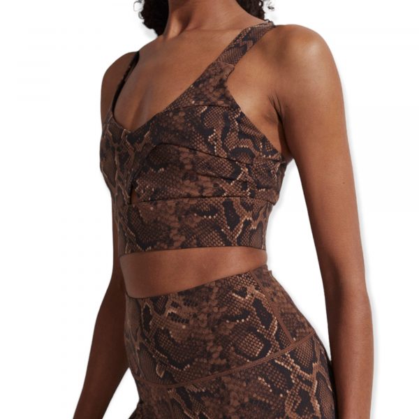 deep brown varley shorts and bra scaled