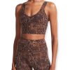 deep brown varley shorts and bra00010