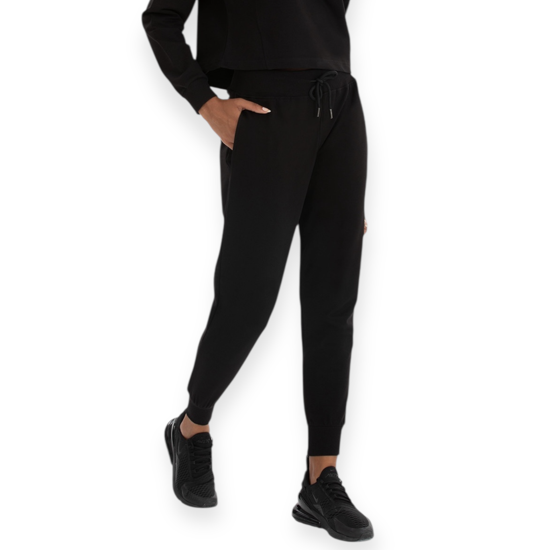 Παντελόνι Φόρμας Carrot Μαύρο