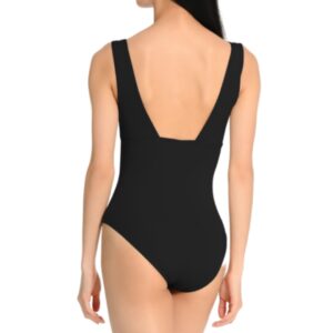 lara leotard black
