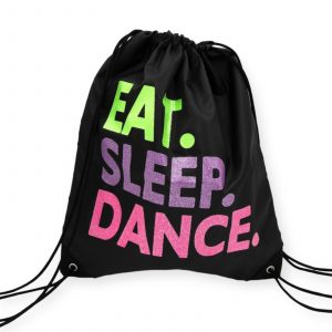 Eat. Sleep. Dance. Drawstring Bag (main)