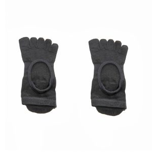 Yoga Pilates Socks Full Toes BOM Black2