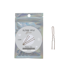 bobby pins brown1