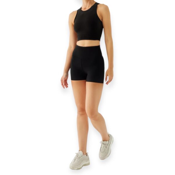 Emily Sports Shorts Black2