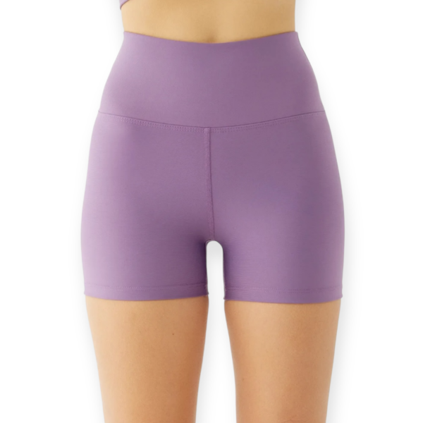 Emily Sports Shorts Lilac2