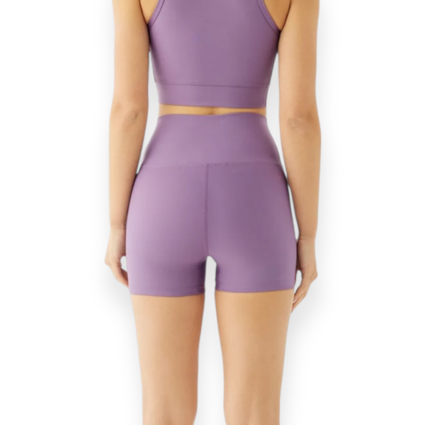 Emily Sports Shorts Lilac4