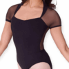 corset short sleeve leotard capezio1