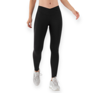 Κολάν Με V Στη Μέση Μαύρο